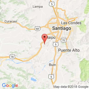 Localización de Padre Hurtado en Metropolitana de Santiago