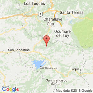Localización de San Casimiro de Güiripa en Aragua