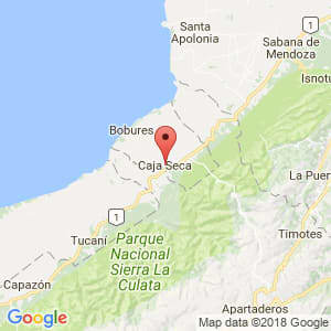 Localización de Caja Seca en Zulia