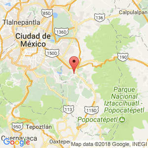 Localización de Chalco en México