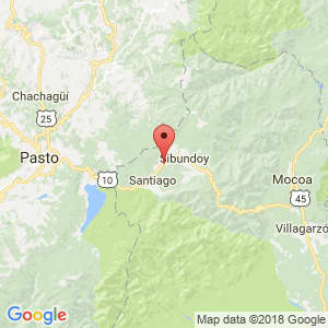 Localización de Colón en Putumayo