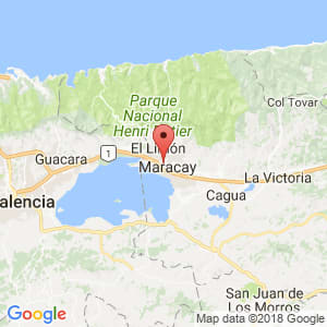 Localización de Parroquia Los Tacarigua en Aragua