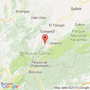 Localización de Parroquia Anzoátegui en Lara