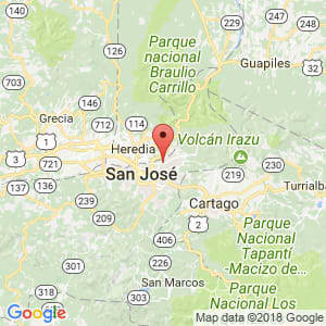 Localización de San Vicente en San José