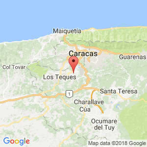 Localización de San Antonio de Los Altos en Miranda