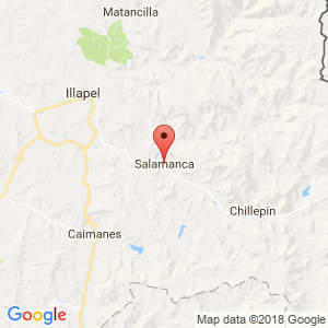 Localización de Salamanca en Coquimbo