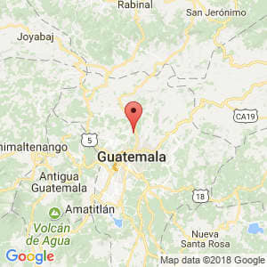 Localización de Chinautla en Guatemala