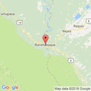Localización de Rurrenabaque en Beni