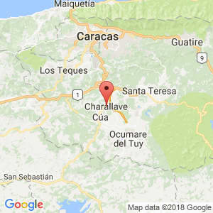 Localización de Charallave en Miranda