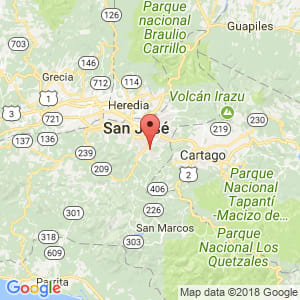 Localización de San Miguel en San José
