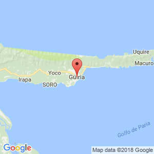 Localización de Güiria en Sucre