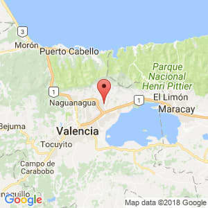 Localización de Guacara en Carabobo