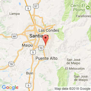 Localización de La Florida en Metropolitana de Santiago