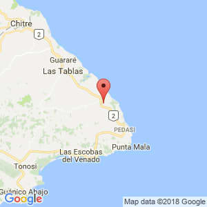 Localización de Pocrí en Los Santos
