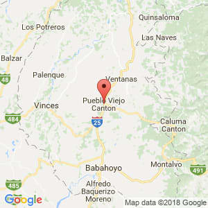 Localización de Puebloviejo en Los Ríos