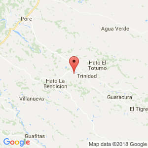 Localización de San Luis de Palenque en Casanare