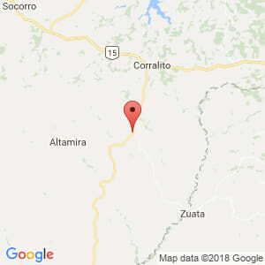 Localización de Santa María de Ipire en Guárico
