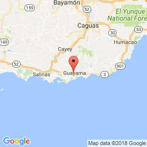 Localización de Comerío en Guayama