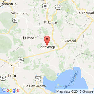 Localización de Malpaisillo en León