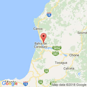 Localización de San Vicente en Manabí