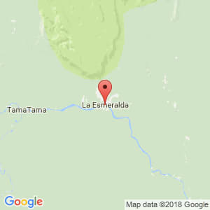 Localización de La Esmeralda en Amazonas