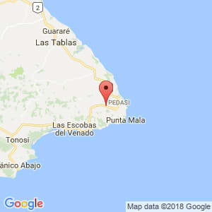 Localización de Pedasí en Los Santos