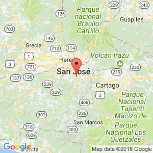 Localización de San Sebastian en San José