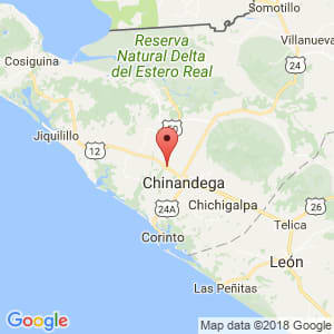 Localización de El Viejo en Chinandega