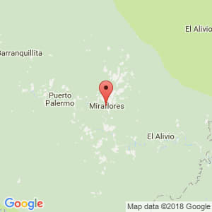 Localización de Miraflores en Guaviare