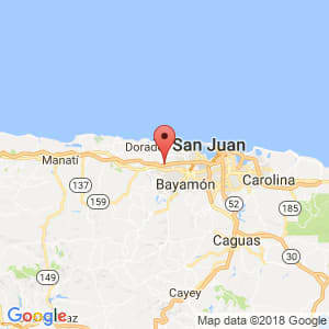 Localización de Candelaria Arenas en Bayamón