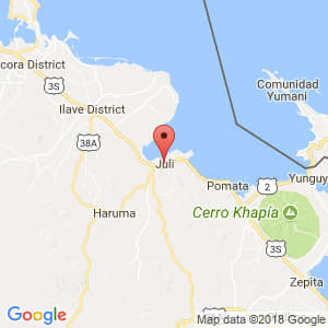 Localización de Juli en Puno