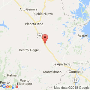 Localización de Buenavista Cordoba en Córdoba