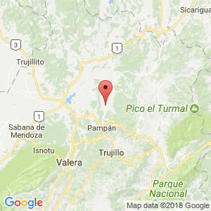 Localización de Monay en Trujillo