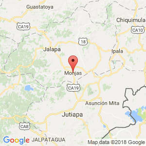 Localización de Monjas en Jalapa