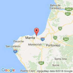 Localización de Jaramijó en Manabí