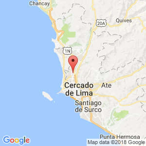 Localización de Los Olivos en Lima Provincias