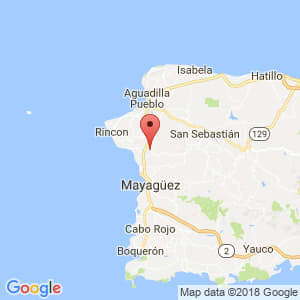 Localización de Las Marías en Mayagüez-Aguadilla