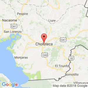 Localización de Choluteca en Choluteca