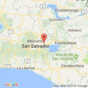 Localización de Soyapango en San Salvador