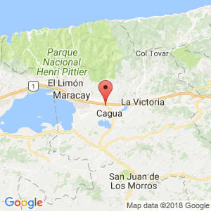 Localización de La Encrucijada en Aragua