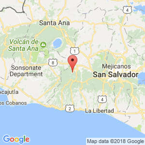 Localización de Tepecoyo en La Libertad