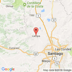 Localización de Lampa en Metropolitana de Santiago