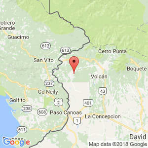 Localización de Renacimiento en Chiriquí