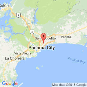 Localización de Río Abajo en Panamá