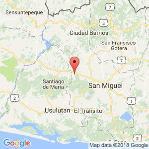 Localización de Nueva Guadalupe en San Miguel