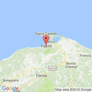 Localización de Trujillo en Colón