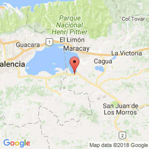 Localización de Magdaleno en Aragua