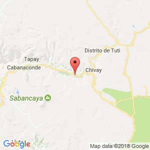 Localización de Achoma en Arequipa