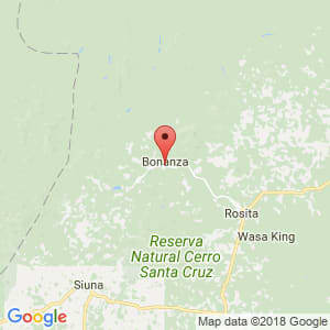 Localización de Bonanza en Atlántico Norte