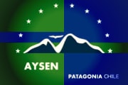 Bandera de Puerto Aysén, Aysén del General Carlos Ibáñez del Campo